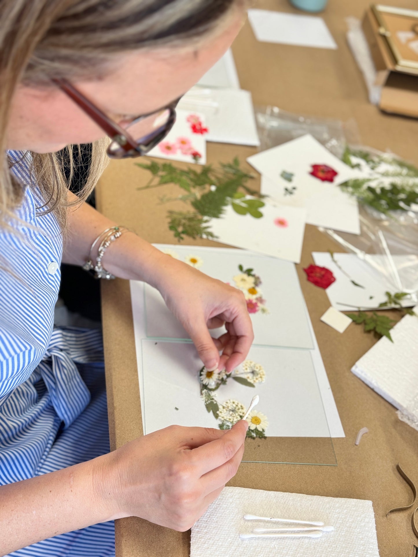 Sun, Feb 8th, 2-4P Pressed Flower Framed Private Kids Art Party