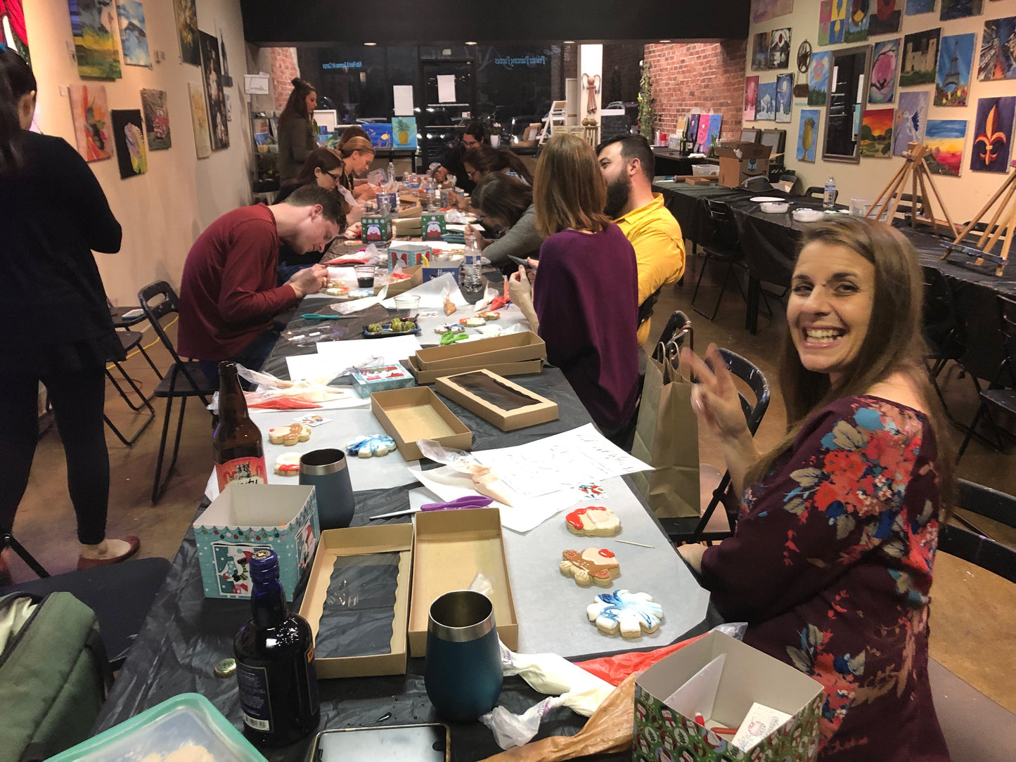 Sun, Dec 14th, 1-3P "Holiday Cookie Decorating" Houston Public DIY Workshop