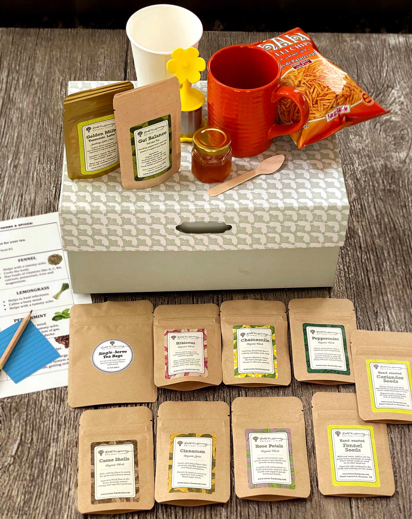 Thu, Jan 15th, 11-1p, Ayurvedic Tea Blending Workshop with Roots in Harmony at JLL Properties