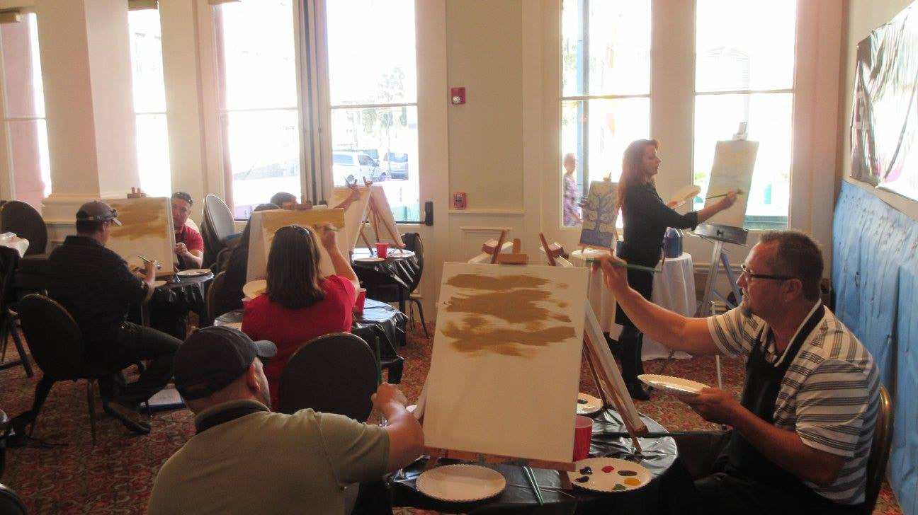 Sat, Oct 23rd, 9-11am “Flying Purple People Eater ” Public Houston Family Painting Class