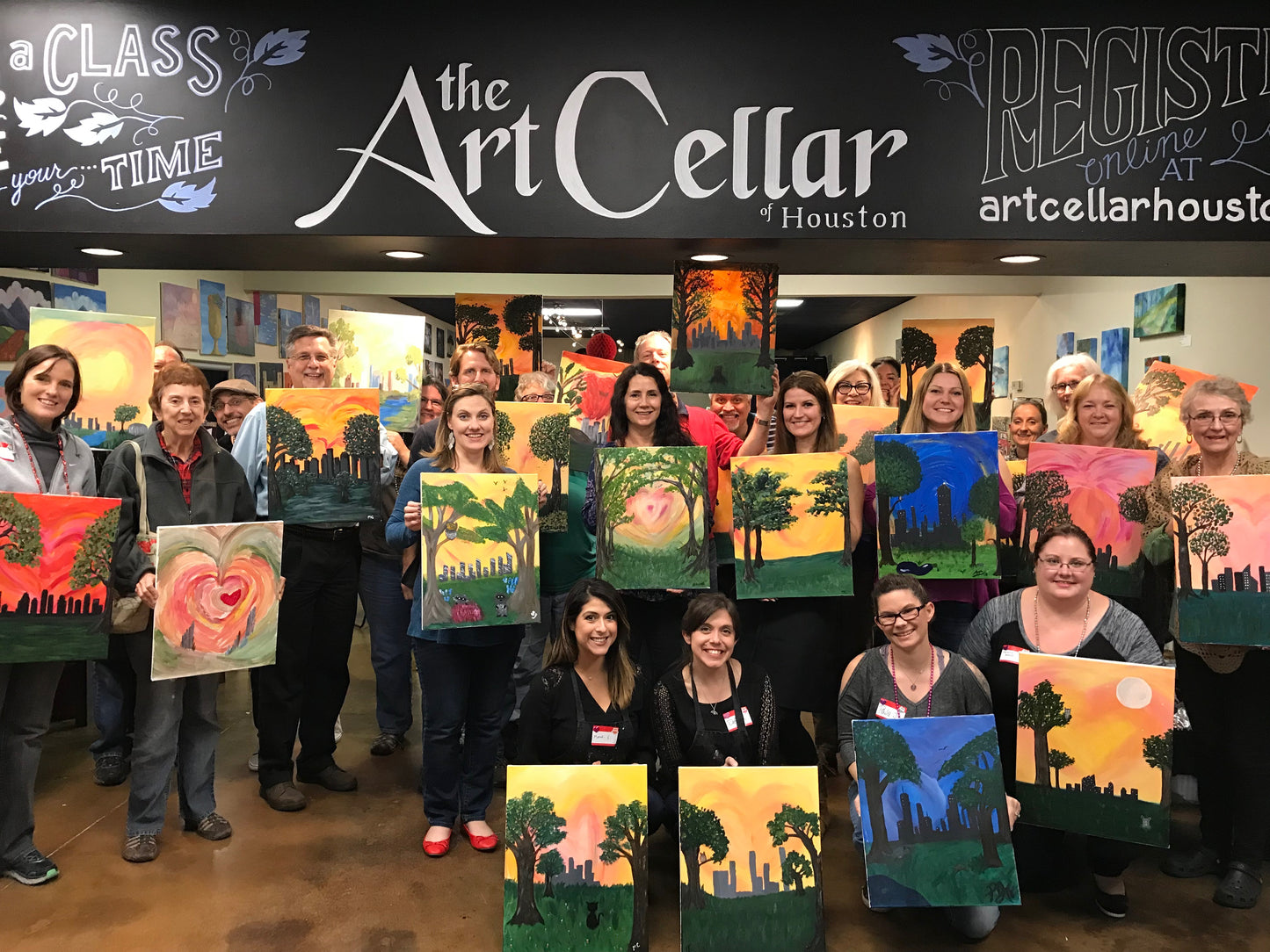 Sat, Jul 28, 1-4pm “Family Tree” PRIVATE Houston Painting Party