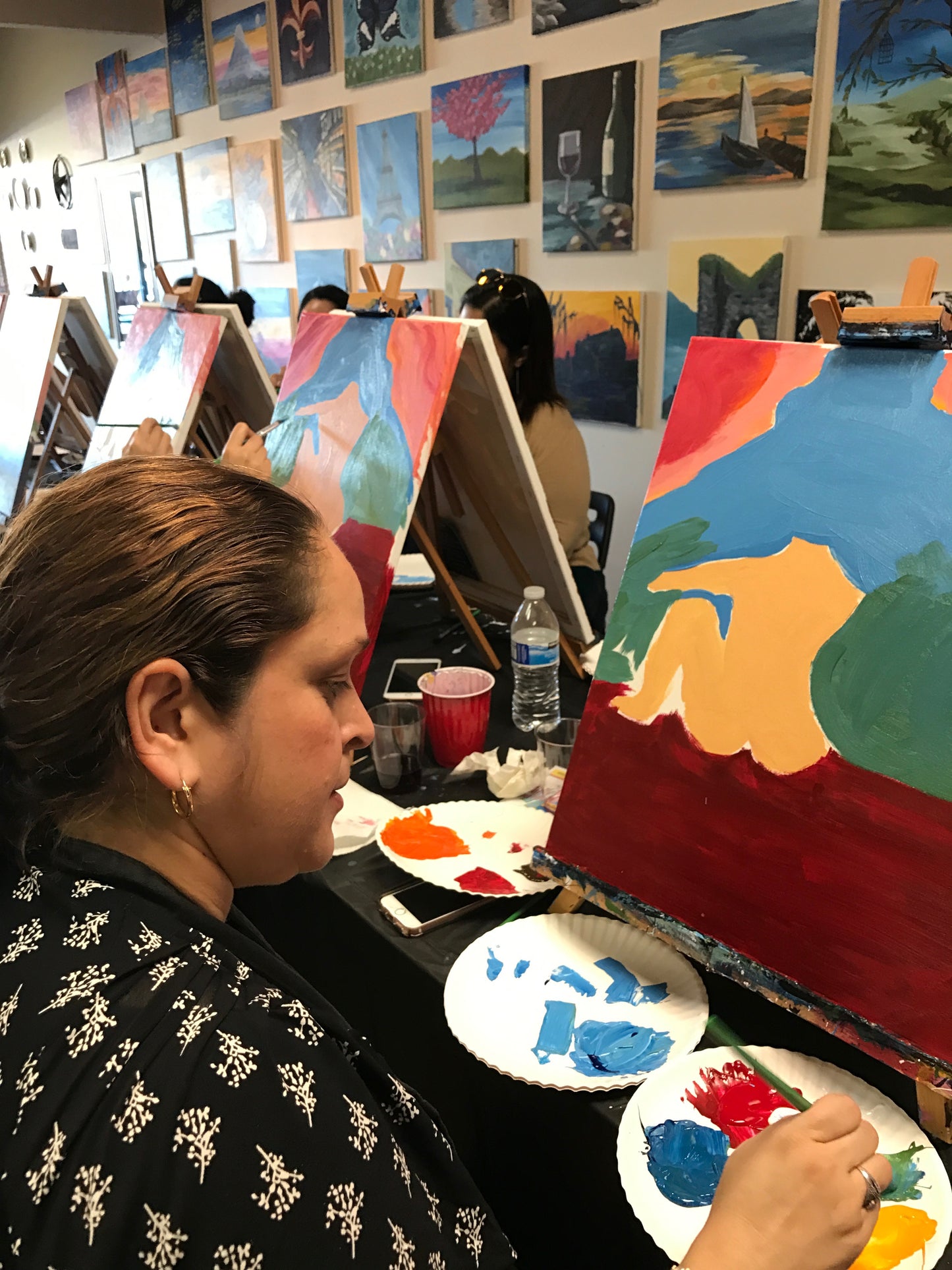 Thu, Feb 8, 7-10pm “Ladies Night Out” Public Houston Wine and Painting Party