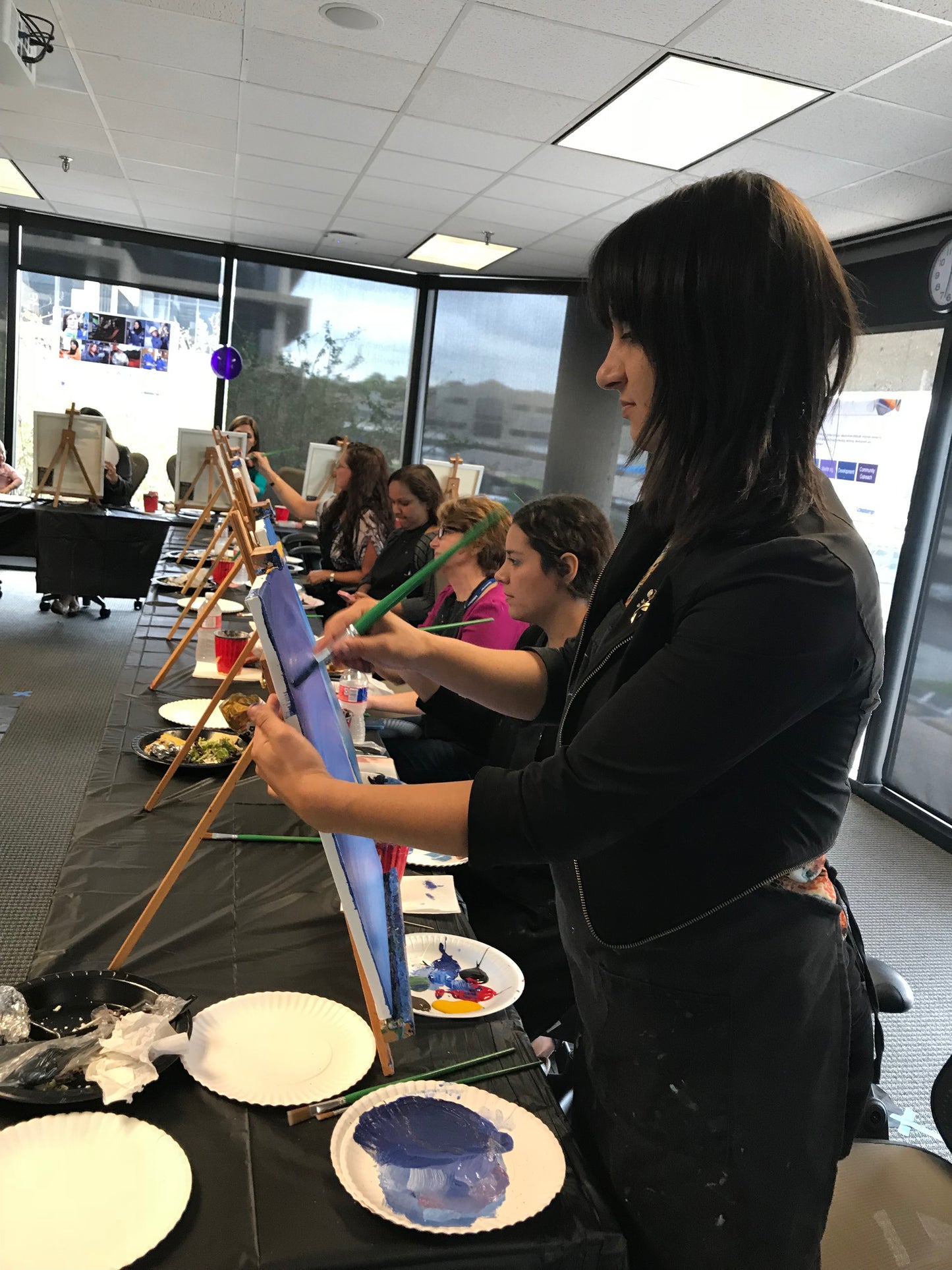 Thu, Dec 14th, 230-430pm “Mt Fuji” Private Houston Corporate Painting Party