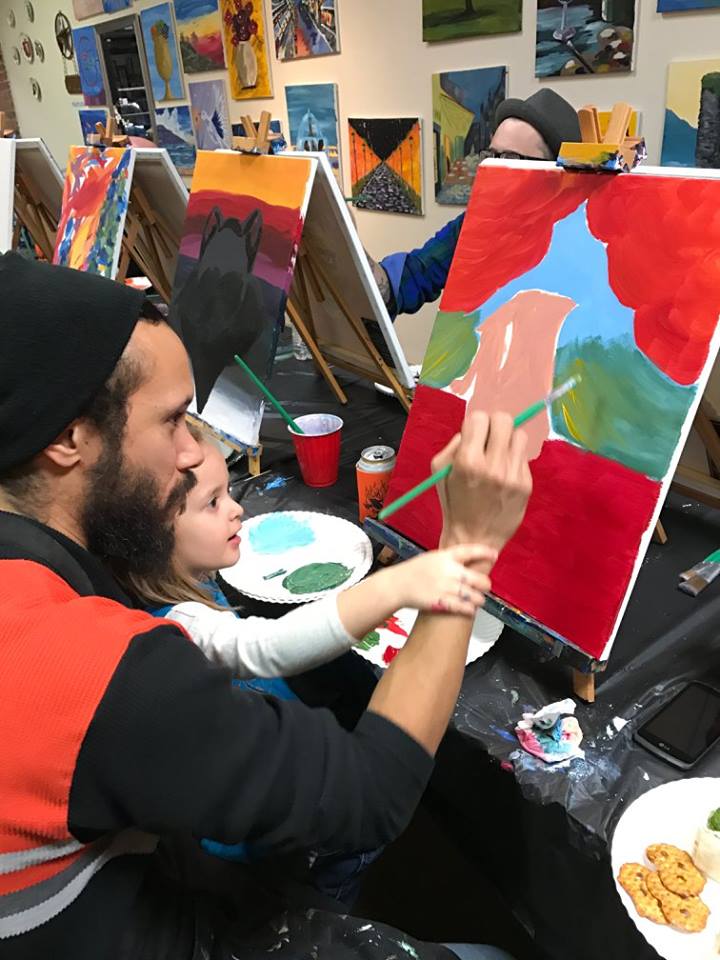 Sun, Oct 28, 3-6pm "My Colorful Journey" PRIVATE Houston Kids Paint Party