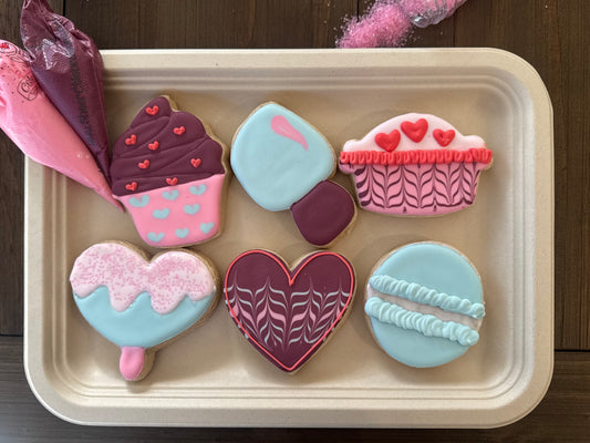 Sat, Feb 14th, 1-3P Valentine's Family Cookie Decorating Workshop