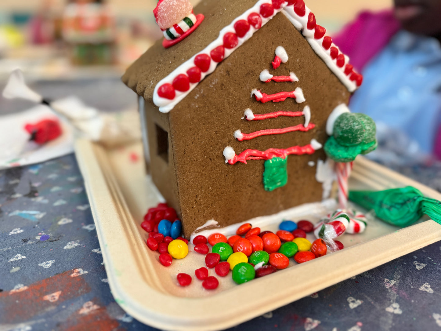 Tue, Dec 2nd, 4-6P "Gingerbread House Decorating" Kids Art Class