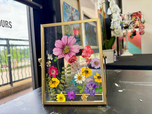 Sun, Feb 8th, 2-4P Pressed Flower Framed Private Kids Art Party