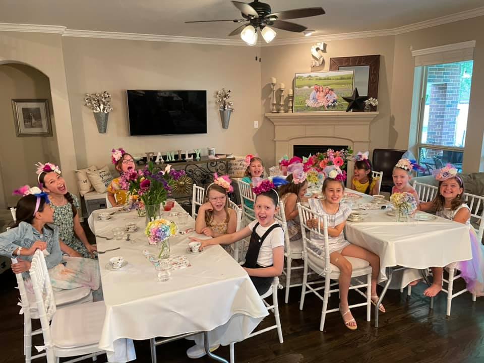 Fascinator Tea Parties for Children