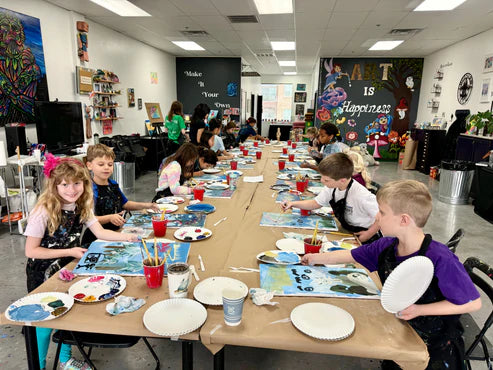 2025 Thankful Art Camp at Art Cellar Houston