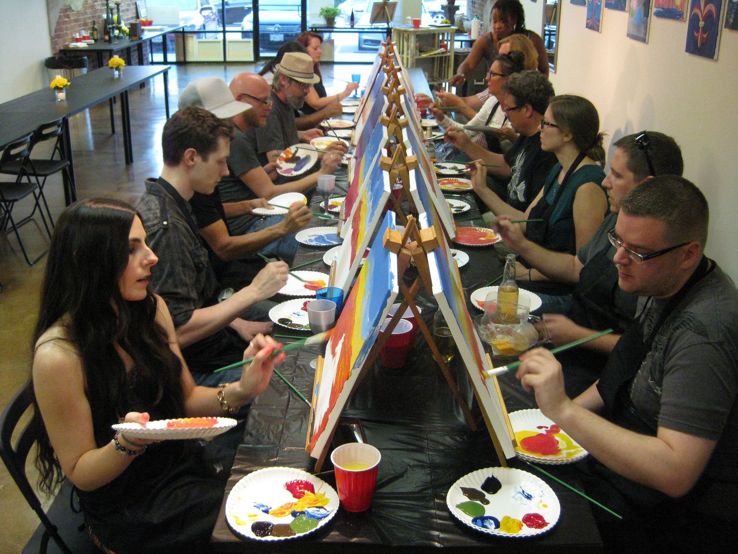 Tues, Oct 20, 430-630pm “Children's Painting Workshop” Houston Painting Class
