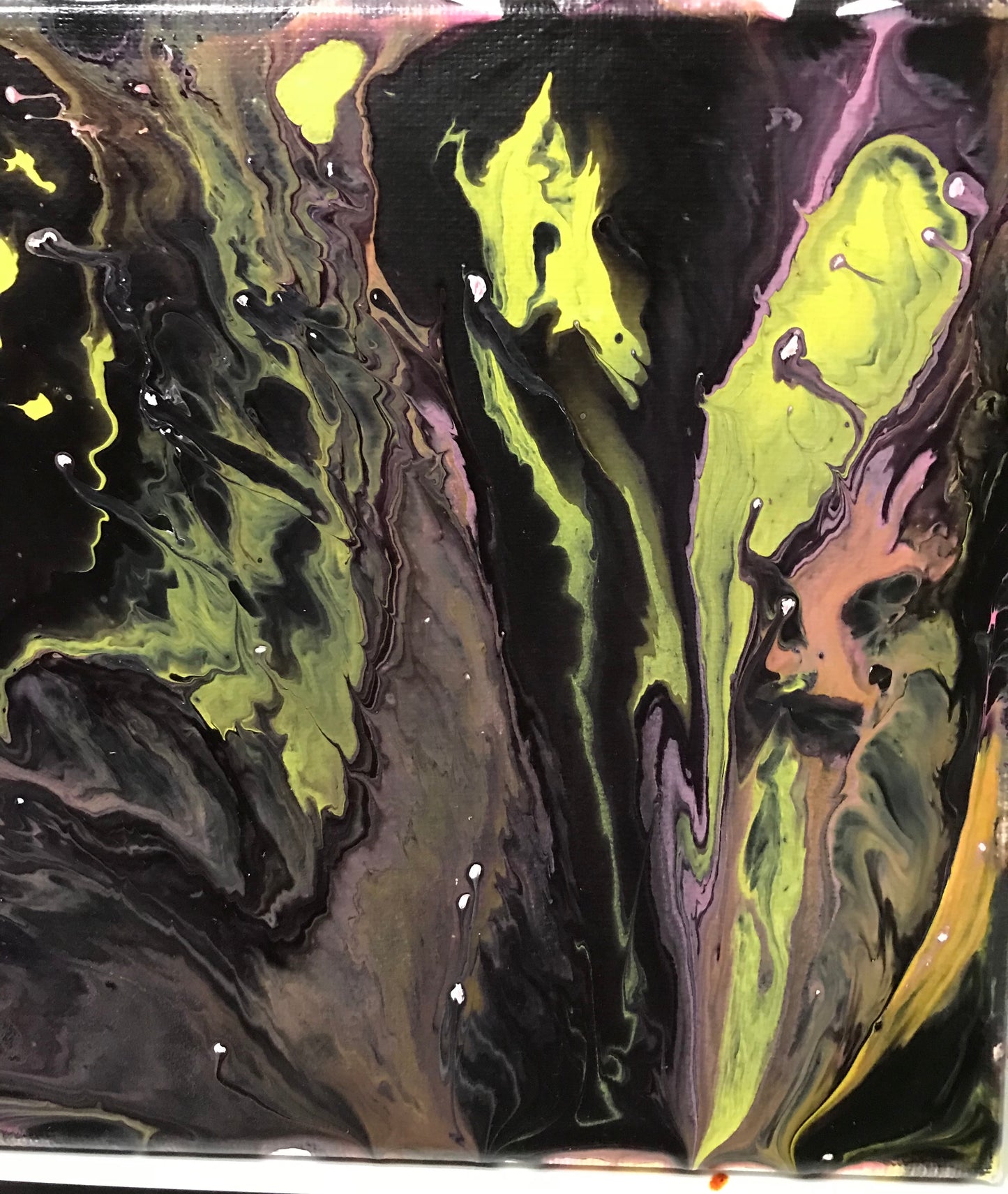 Sat, May 20th, 9-11A “Science & Art: Acrylic Pour” Public Family Painting Class