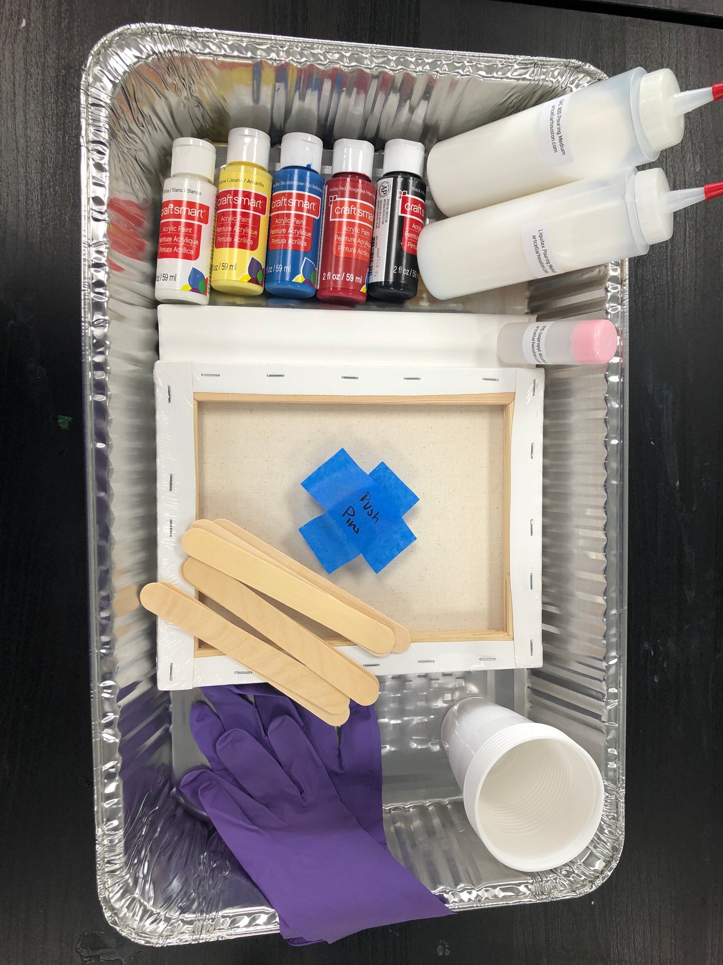 Acrylic Pour Painting Kit Art Cellar Houston