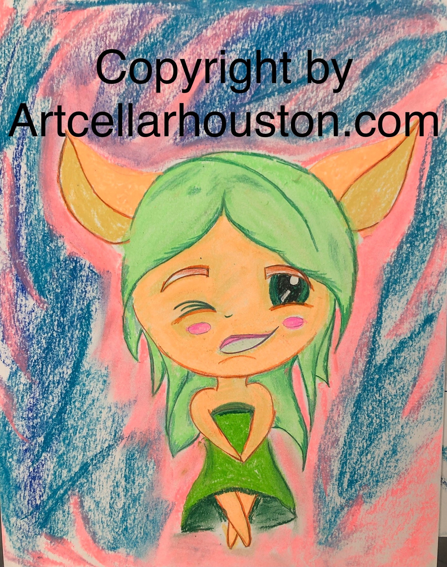Tue, Nov 18th, 4-530p “Anime: K-pop Demon Hunters” Public Houston Kids Art Class