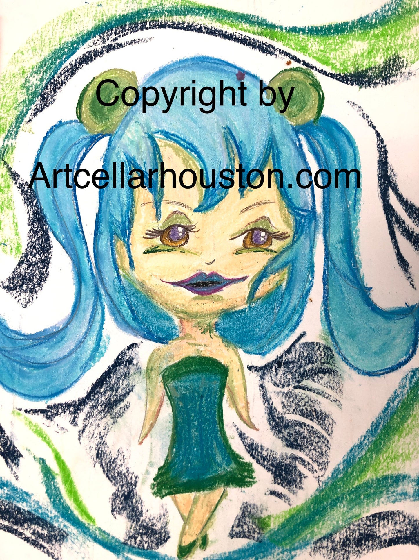 Wed, Mar 22nd, 4-6p Kids Paint: "Anime Characters" Public Houston Art Class
