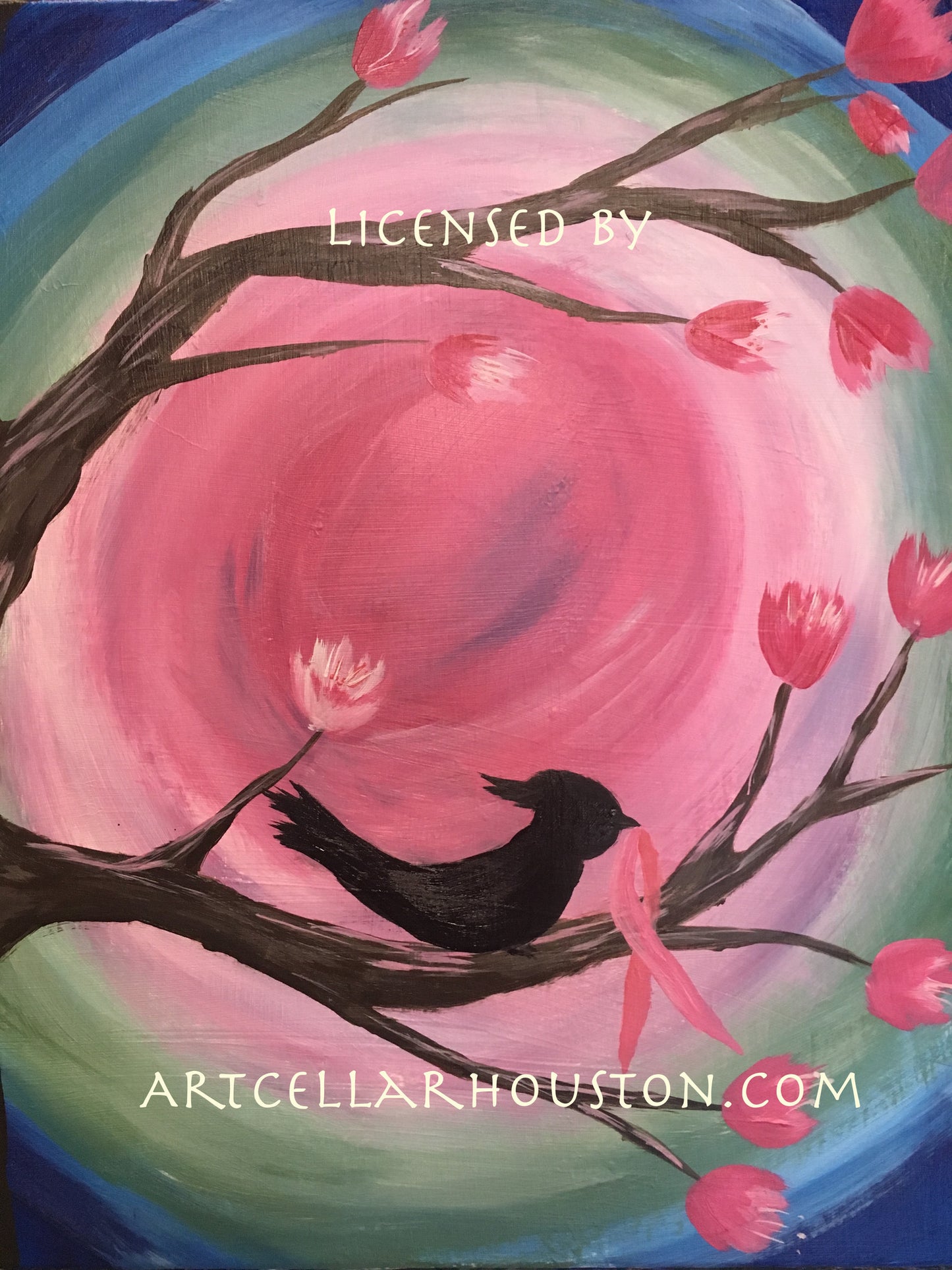Sat, Jul 28, 1-4pm “Family Tree” PRIVATE Houston Painting Party