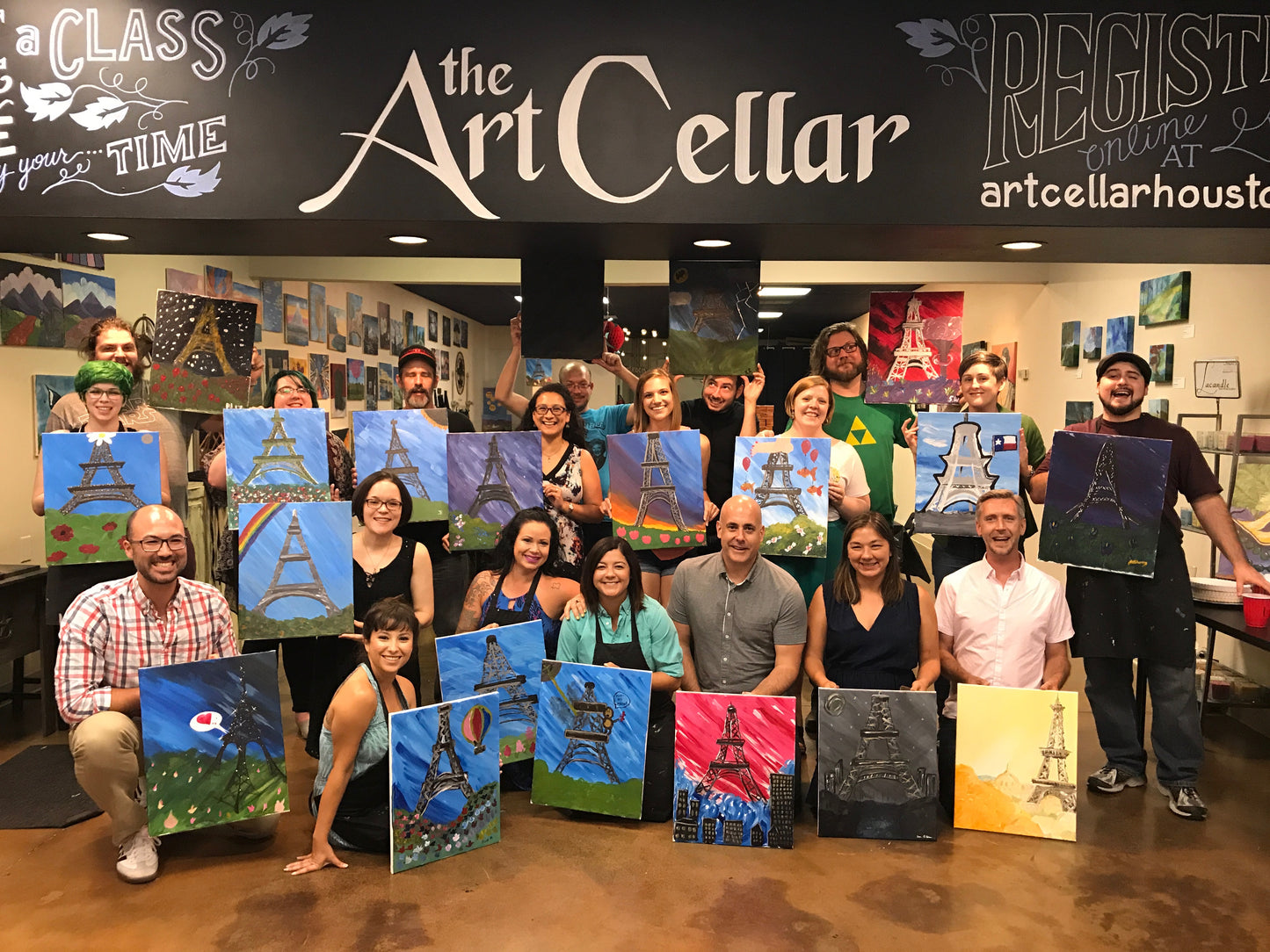 Wed, Mar 31, 4-6P “A Peaceful Day” Houston Painting Class
