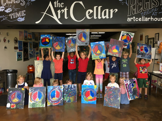 Art Cellar Houston "Wednesday Kids Paint" After School Art 2023-2024