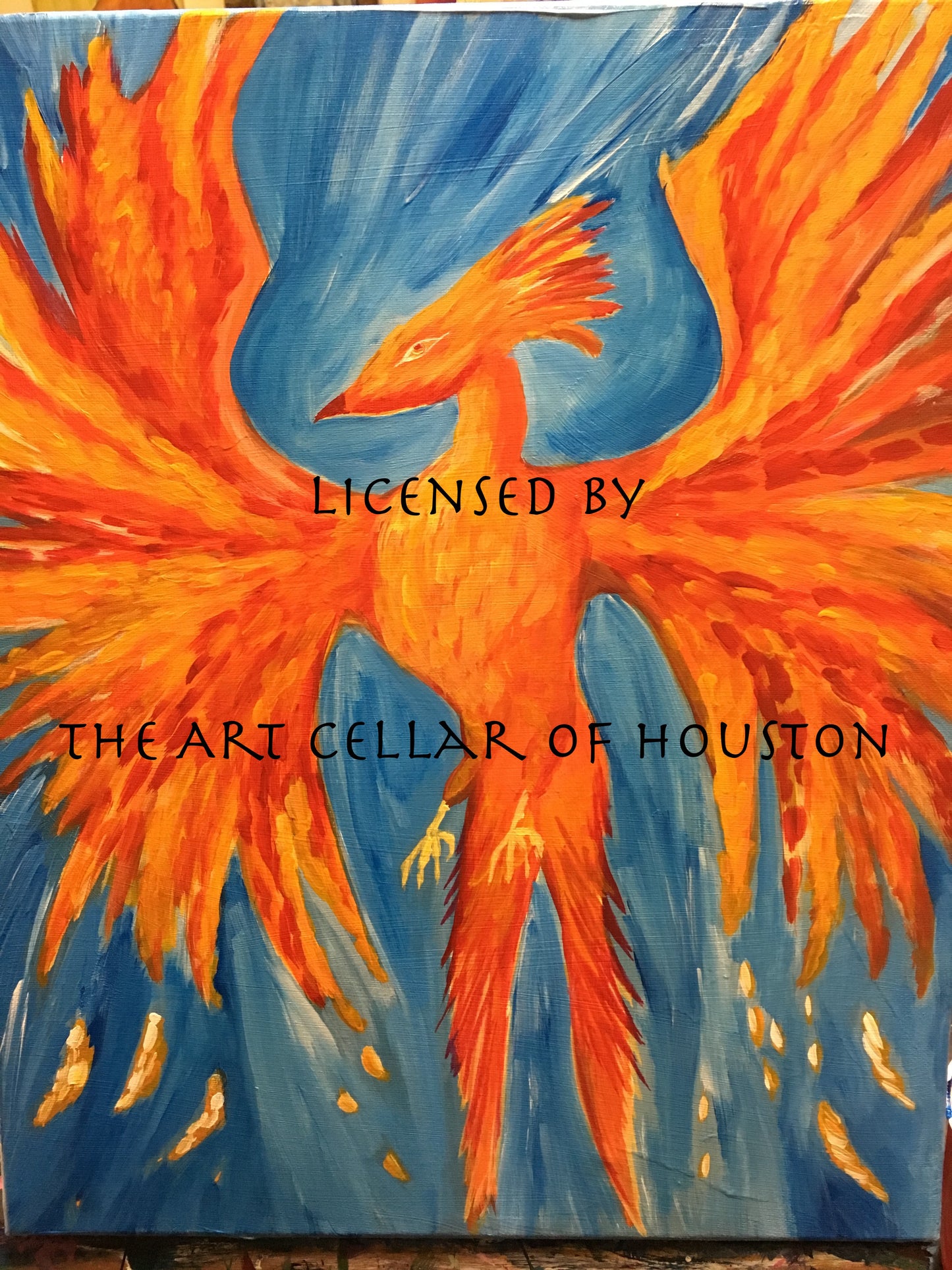 Sat, Apr 20, 4-6pm “The Phoenix” Private Houston Kids Paint Party