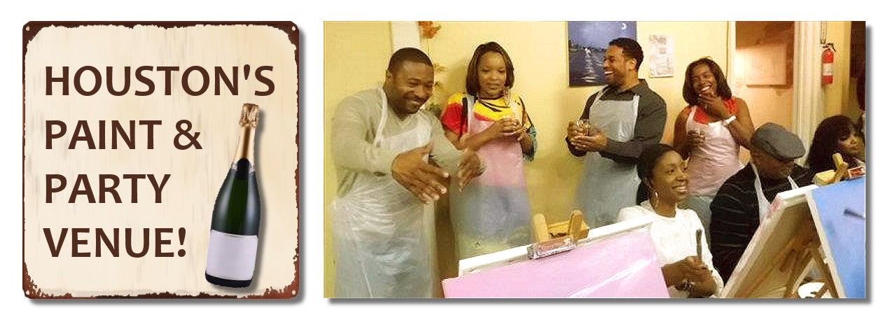 Sat, Jan 3rd, 6-8P “Fashionistas” Private Houston Wine and Paint Party