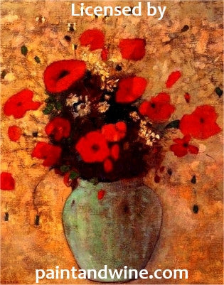Sat, Oct 13, 10a-12pm “Fall Poppies” Public Houston Kids Painting Class